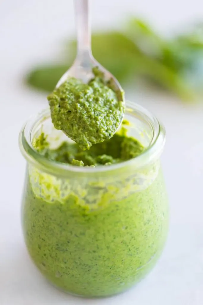 Creamy Basil Pesto Sauce