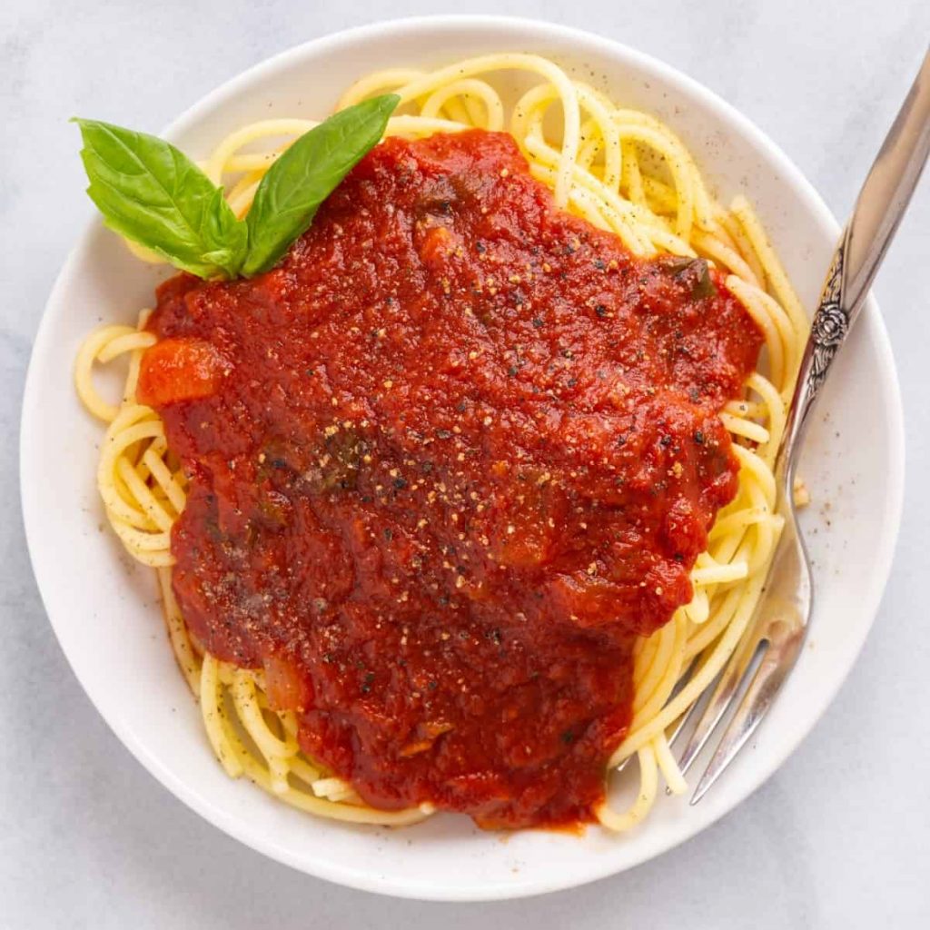 Easy Spaghetti Sauce Recipe - Sauce Fanatic