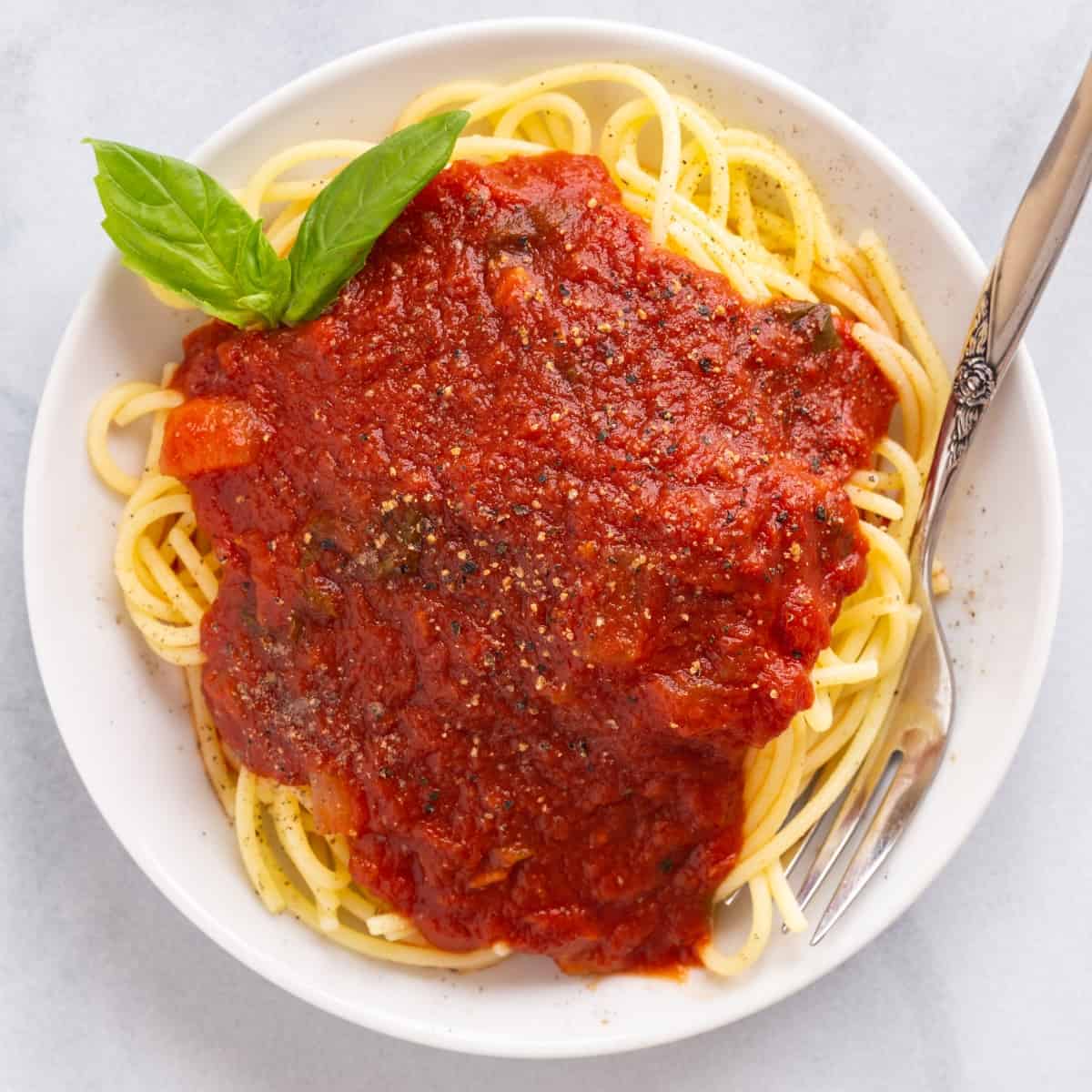 sauce spaghetti easy recipe