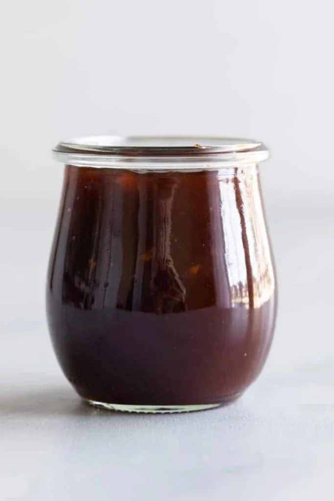 Sesame Chicken Sauce in a jar