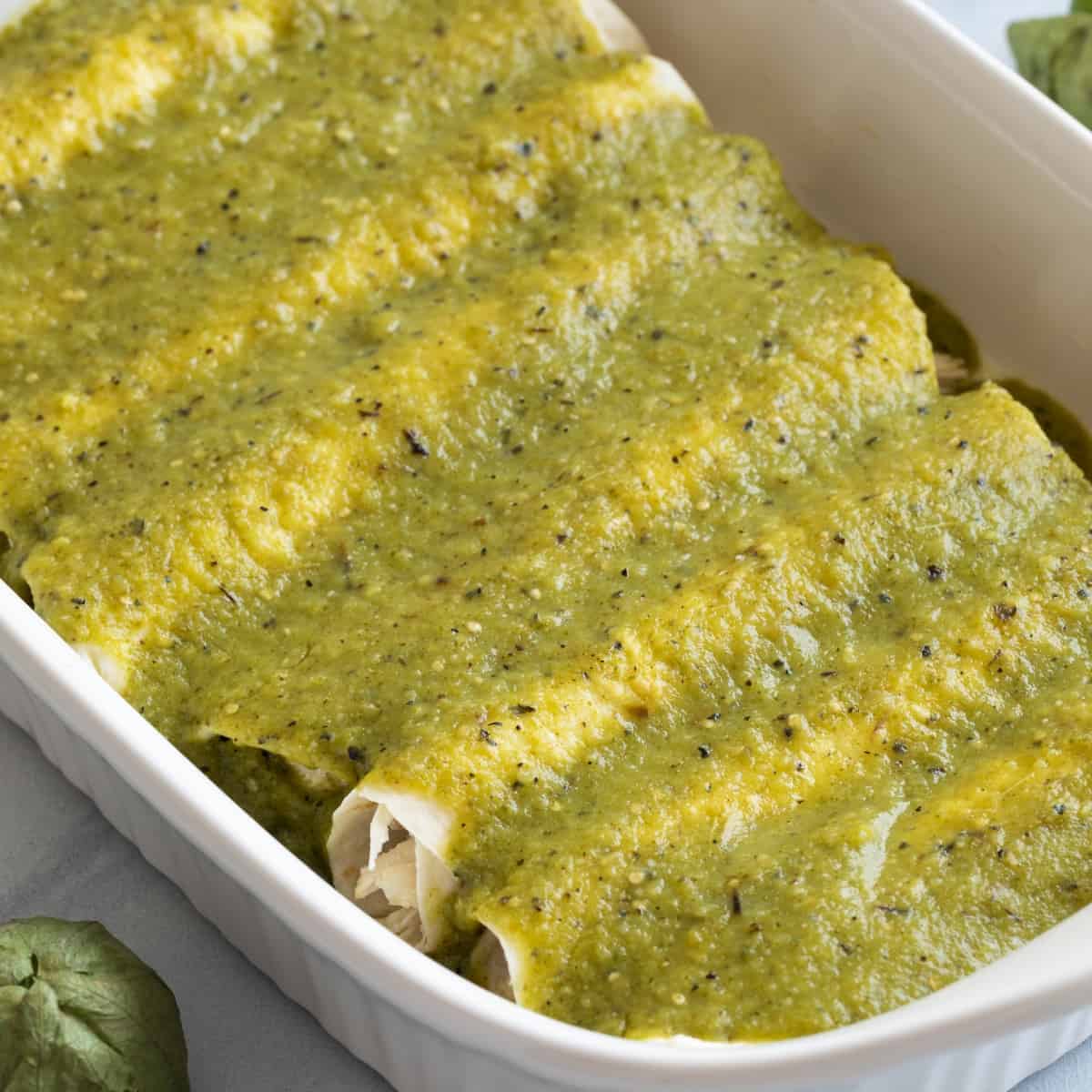 Green Enchilada Sauce Recipe Image