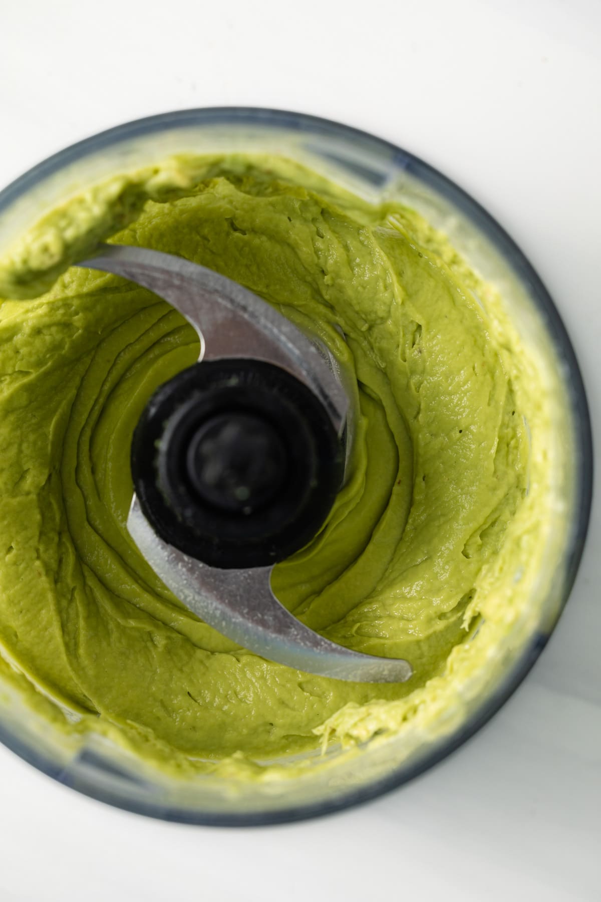 Avocado blended until smooth.