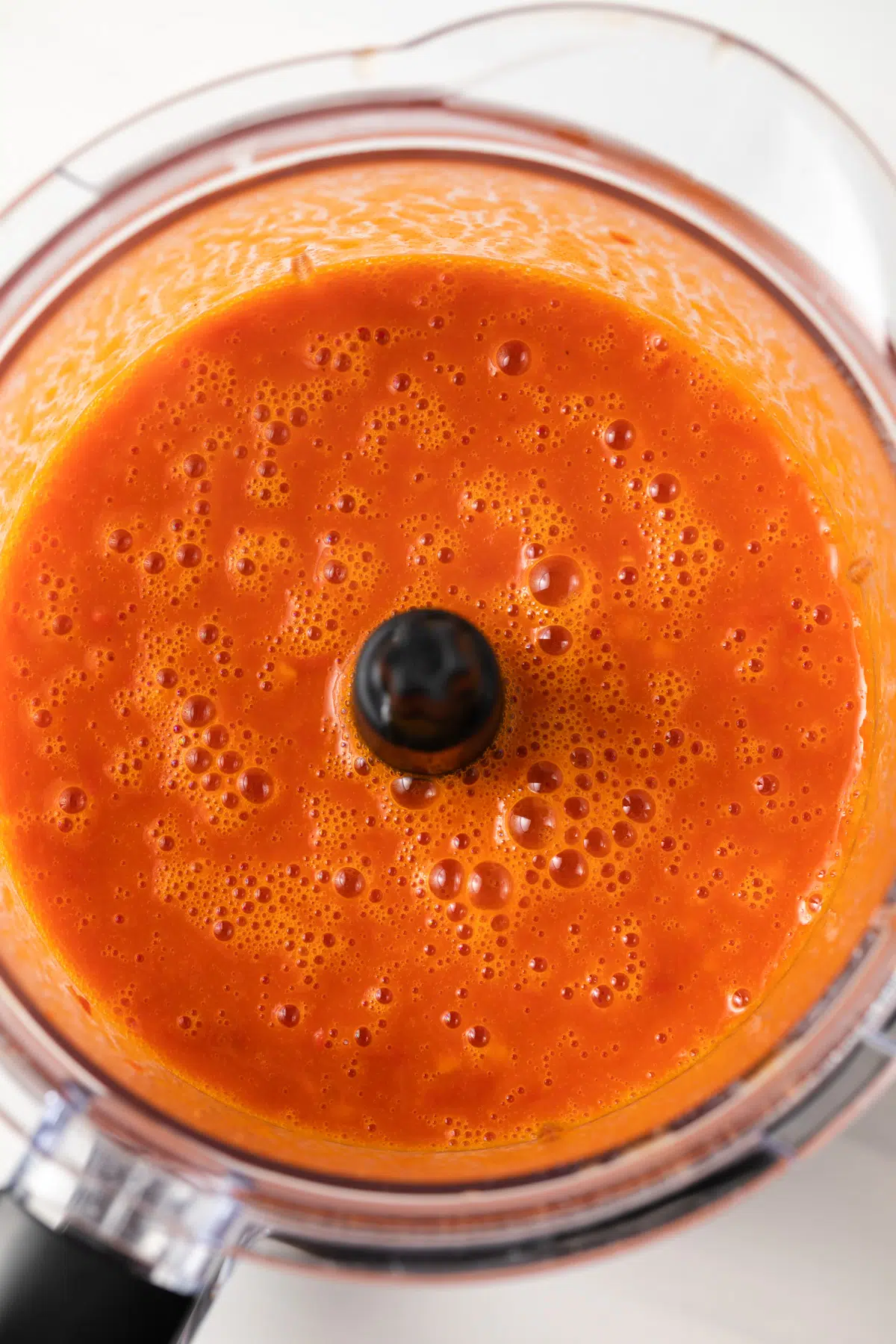 Cayenne Pepper Hot Sauce in a blender.