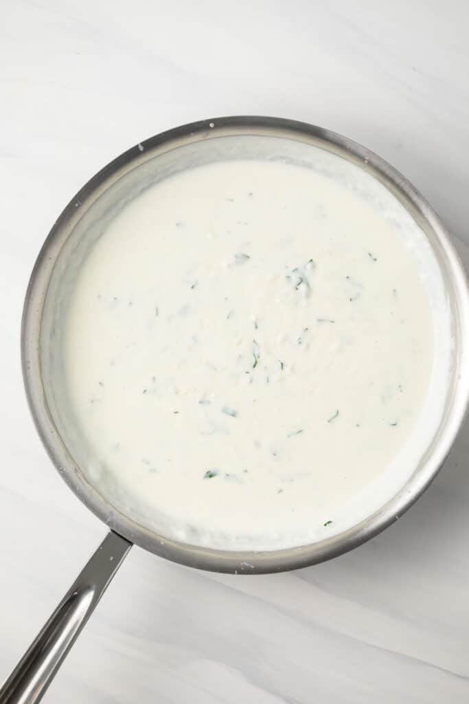Garlic Cream Sauce - Sauce Fanatic