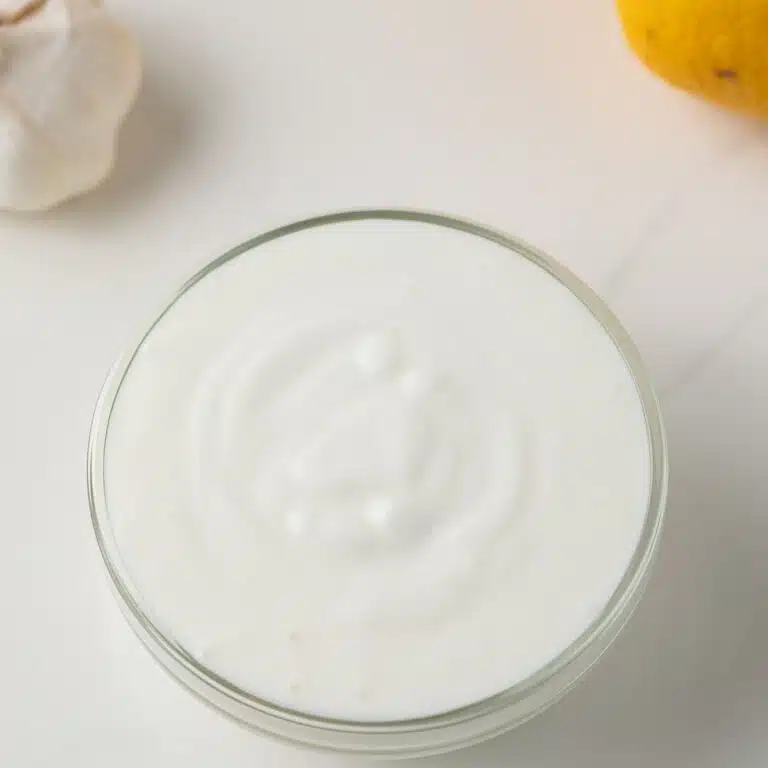 Yogurt Garlic Sauce