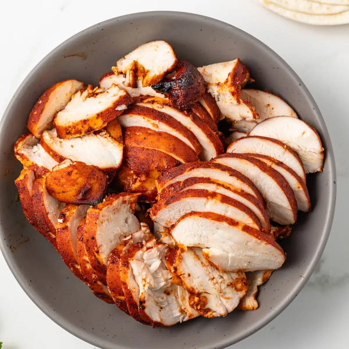 Al Pastor marinated grilled chicken.