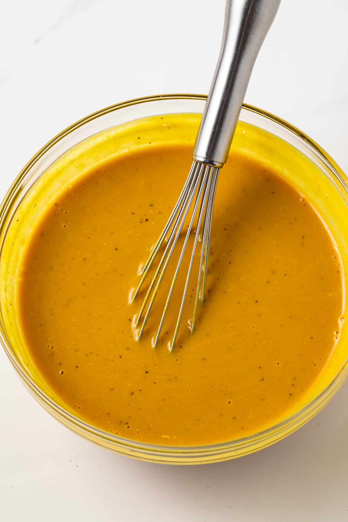 Ingredients mixed in a bowl.