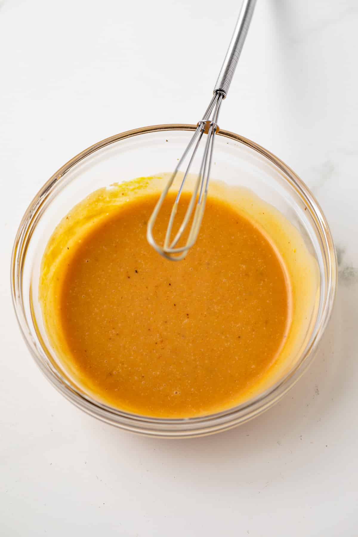 Chick Fil A Sauce in a glass bowl.