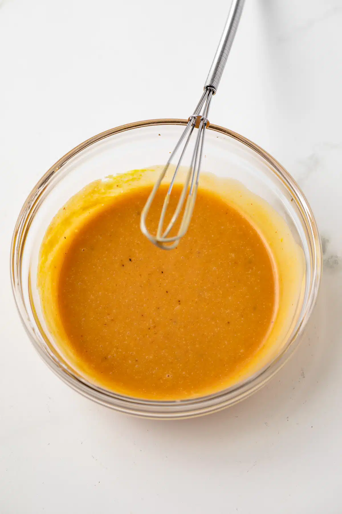 Chick Fil A Sauce in a glass bowl.